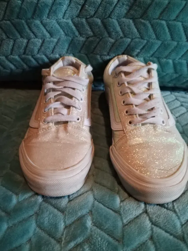 Zapatillas Vans niña glitter Talla 34
