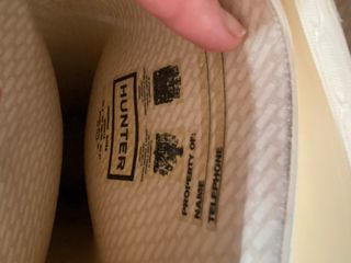 Botas de agua Hunter beige