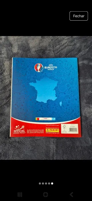 Panini UEFA Euro France 2016 Álbum Figurinhas
