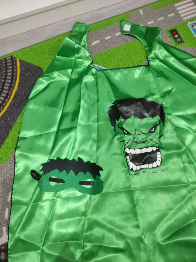 Capa y Antifaz de Hulk Talla Única