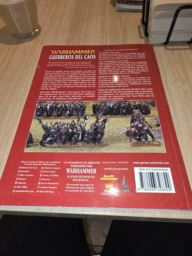 Codex Warhammer Guerreiros do Caos