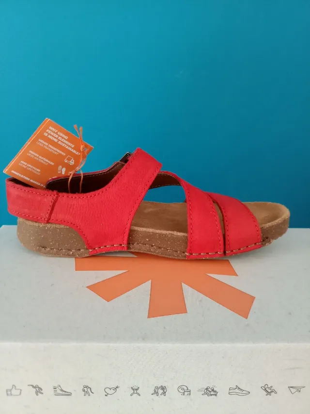 Sandalias Art 36 nuevas con etiqueta rojas