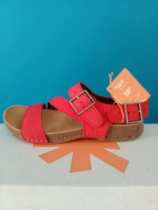 Sandalias Art 36 nuevas con etiqueta rojas