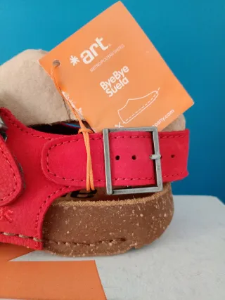 Sandalias Art 36 nuevas con etiqueta rojas