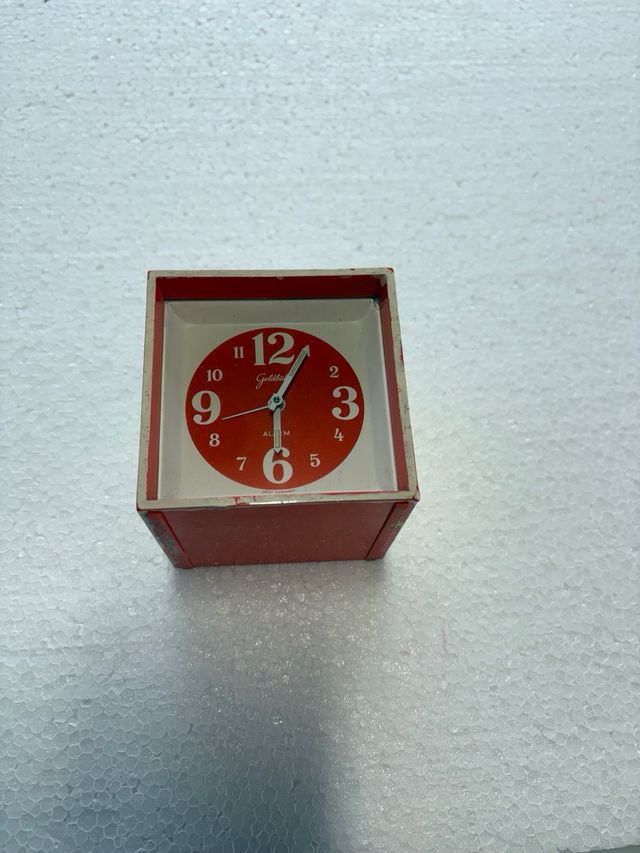 Sveglia cubo vintage Goldbühl