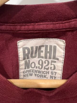 Camiseta vintage RUEHL Greenwich Village
