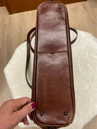 Borsa in pelle GIANNI CONTI donna marrone