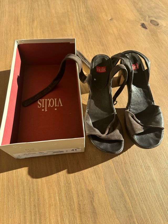 Sandalias de tacón vialis T. 41