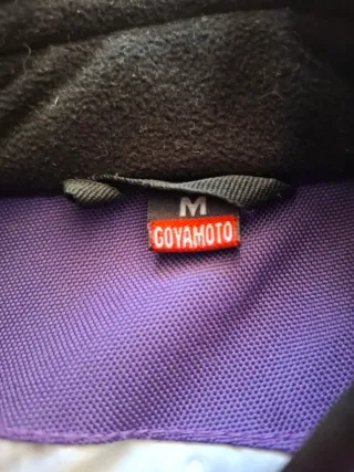 Chaqueta de motorista morada