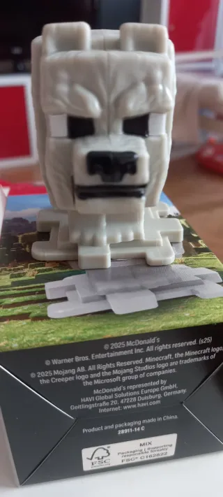 Figura Perro Minecraft McDonald's