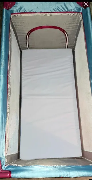 Cuna de viaje Olmitos + colchón