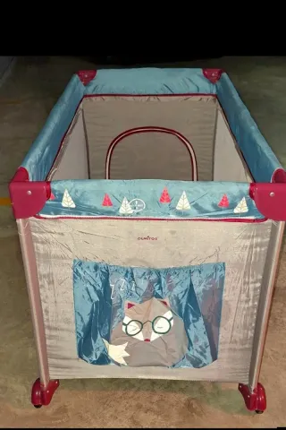 Cuna de viaje Olmitos + colchón