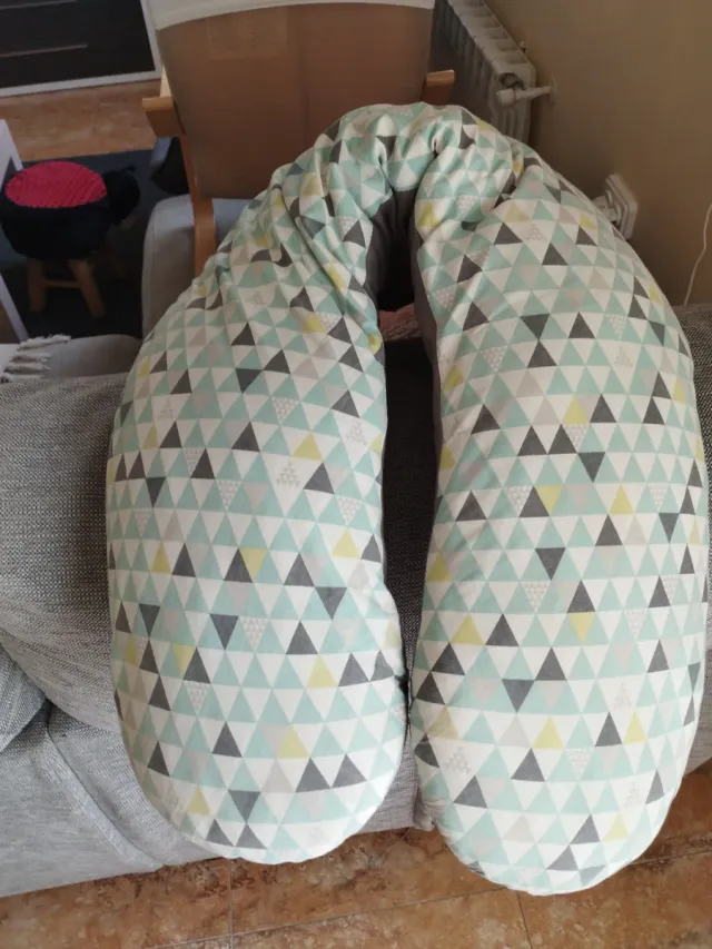 Cojín de lactancia estampado