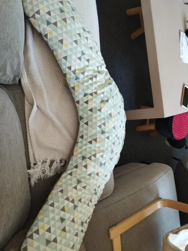 Cojín de lactancia estampado