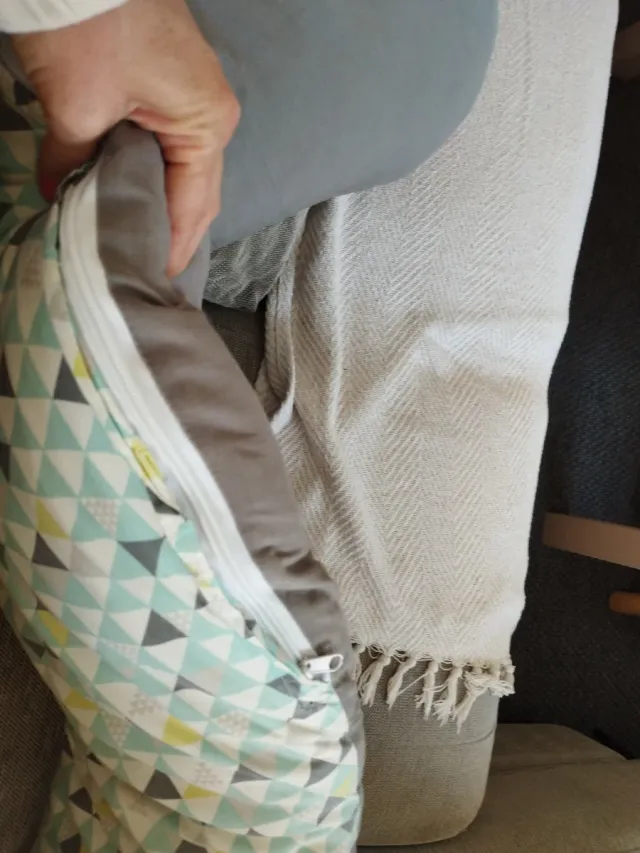 Cojín de lactancia estampado