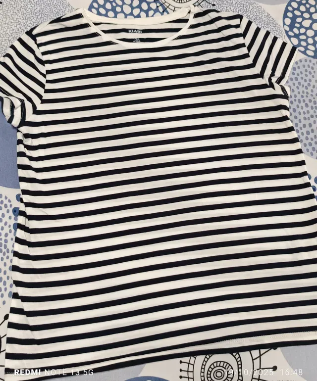 Camiseta niña rayas Kiabi Talla 12