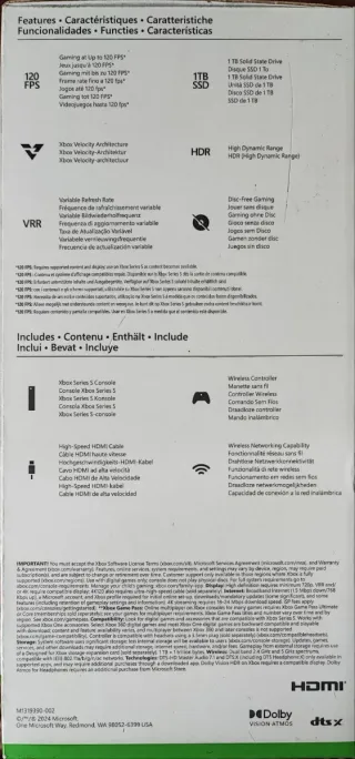 Xbox Series S 1TB SSD Blanca