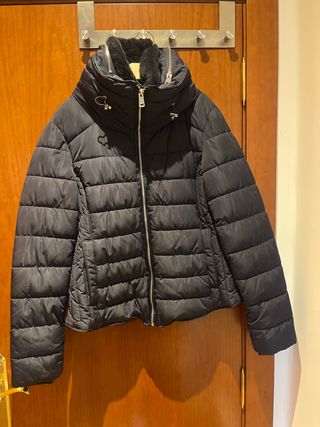 Chaquetón / Anorak mujer Azul Marino