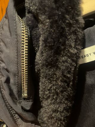 Chaquetón / Anorak mujer Azul Marino