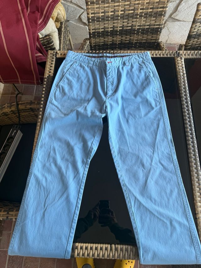 Pantalón Chino Spagnolo Azul