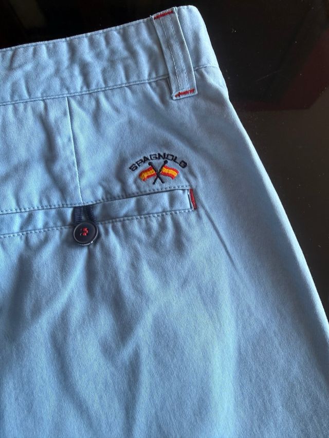 Pantalón Chino Spagnolo Azul
