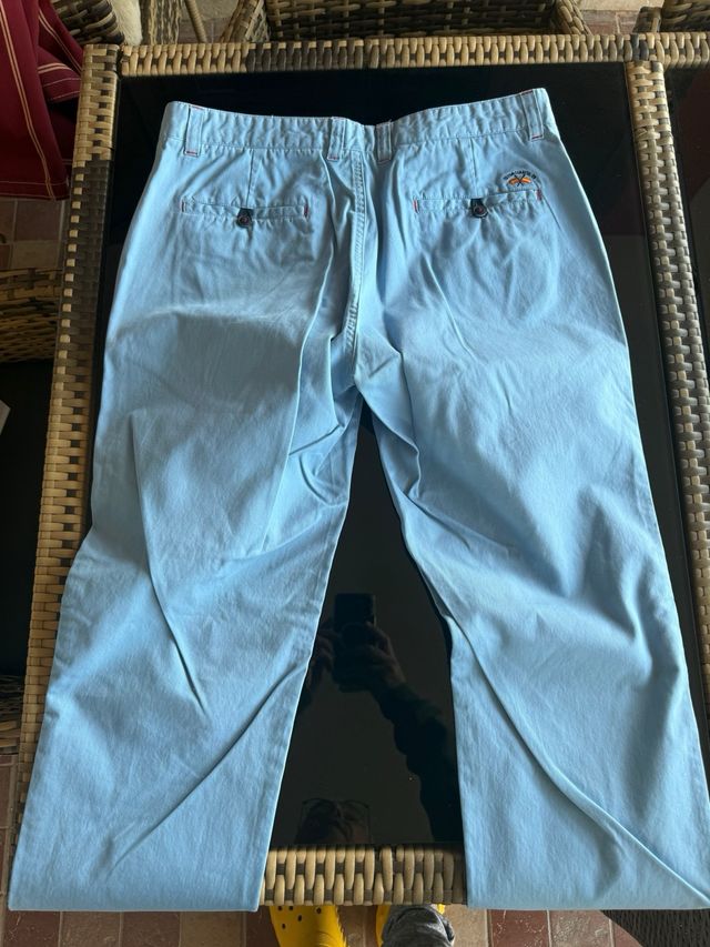 Pantalón Chino Spagnolo Azul