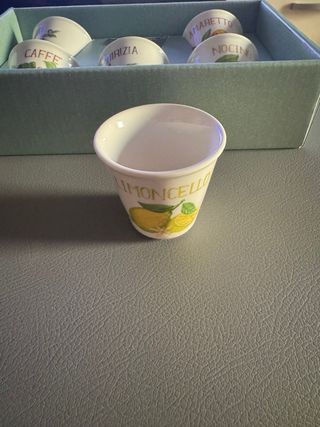 Set Bicchierini La Porcellana Bianca