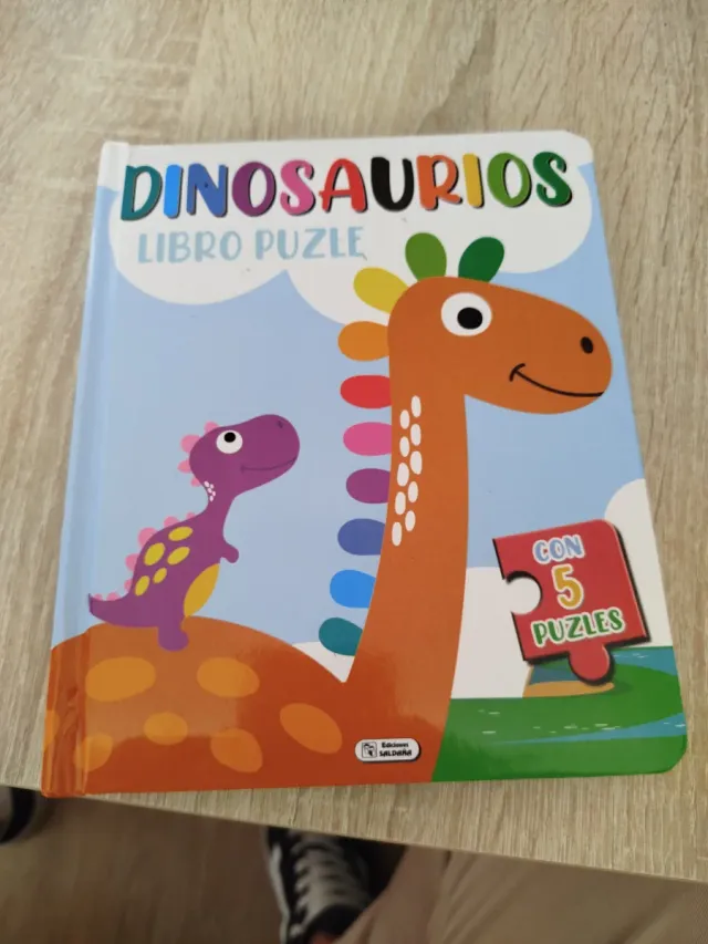 LIBRO PUZLE DINOSAURIOS