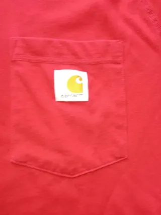 T-shirt Carhartt Rossa Taglia L