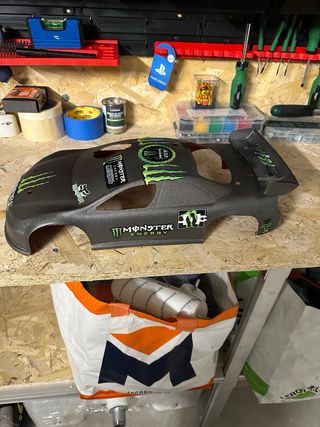 Modellino a scoppio + banchetto accensione