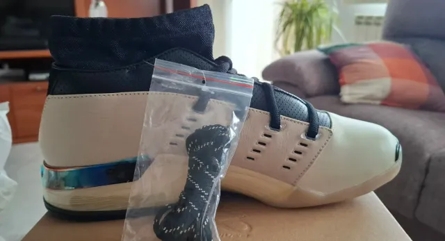 Nike Air Jordan 17 low ia Beige/Negro Talla 45