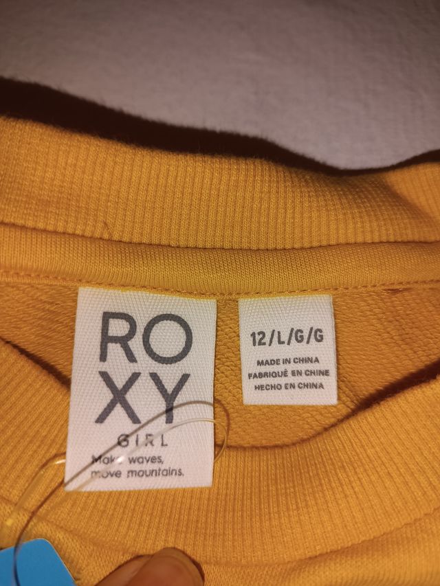 Moletom Roxy Grateful for the Sun Tamanho 152