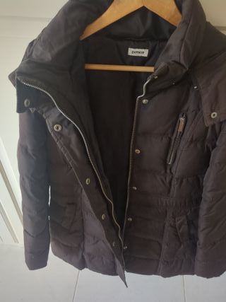 Abrigo plumífero Pimkie marrón Talla L