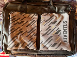 Borsa tracolla Juventus nera e grigia