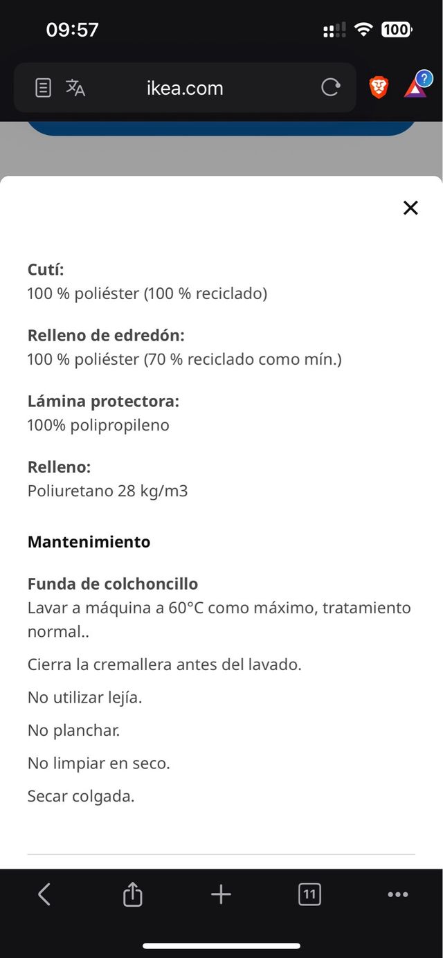 Colchoncillo Topper 160x200 cm