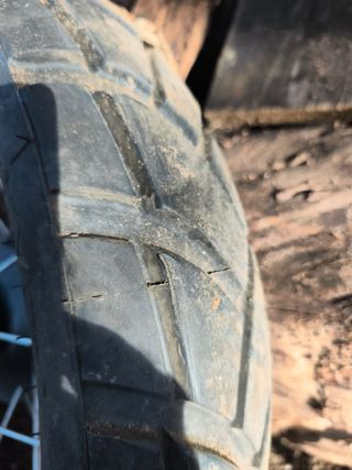 Rueda Trasera Kawasaki KLE