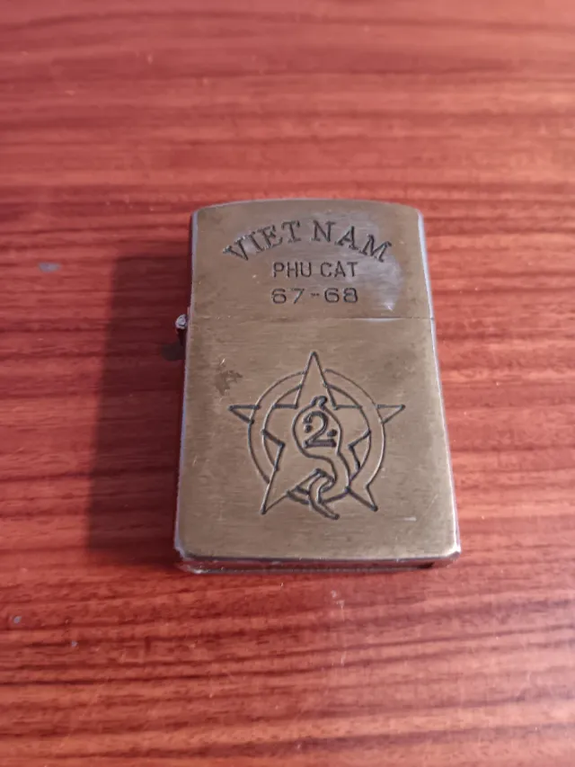 Mechero Vietnam Phu Cat 67-68 Vintage