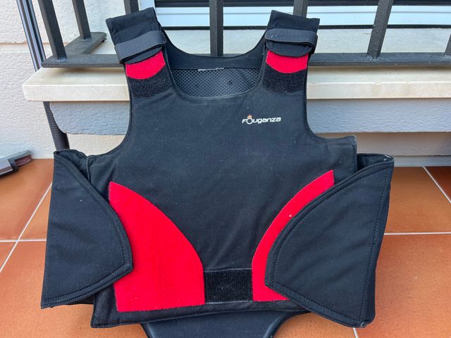 Chaleco equitación Fouganza Talla 16