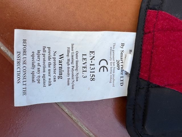 Chaleco equitación Fouganza Talla 16