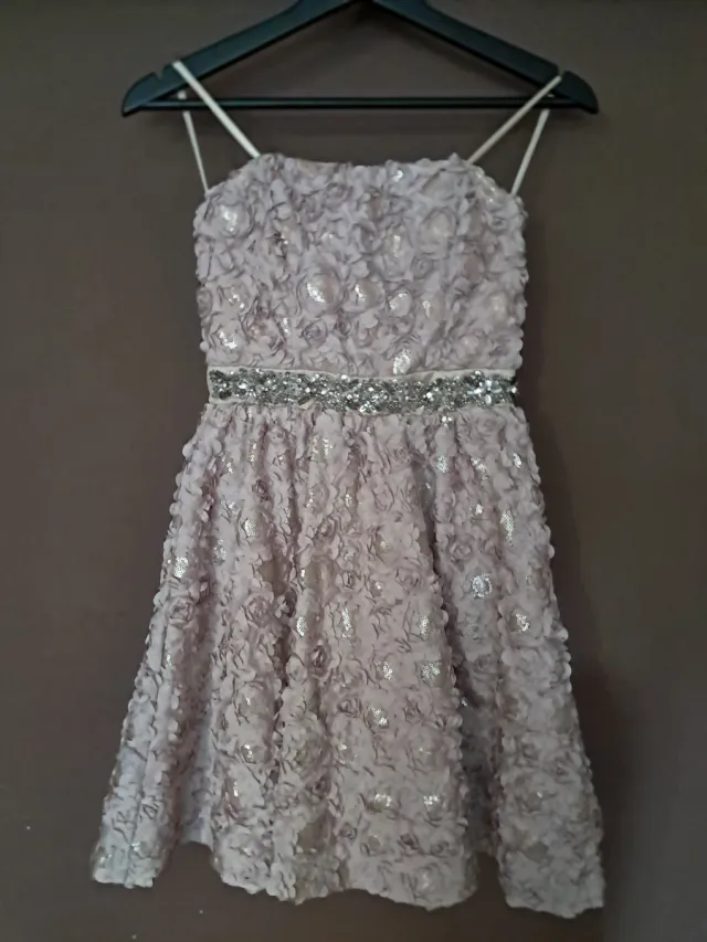 Vestido fiesta lentejuelas T38