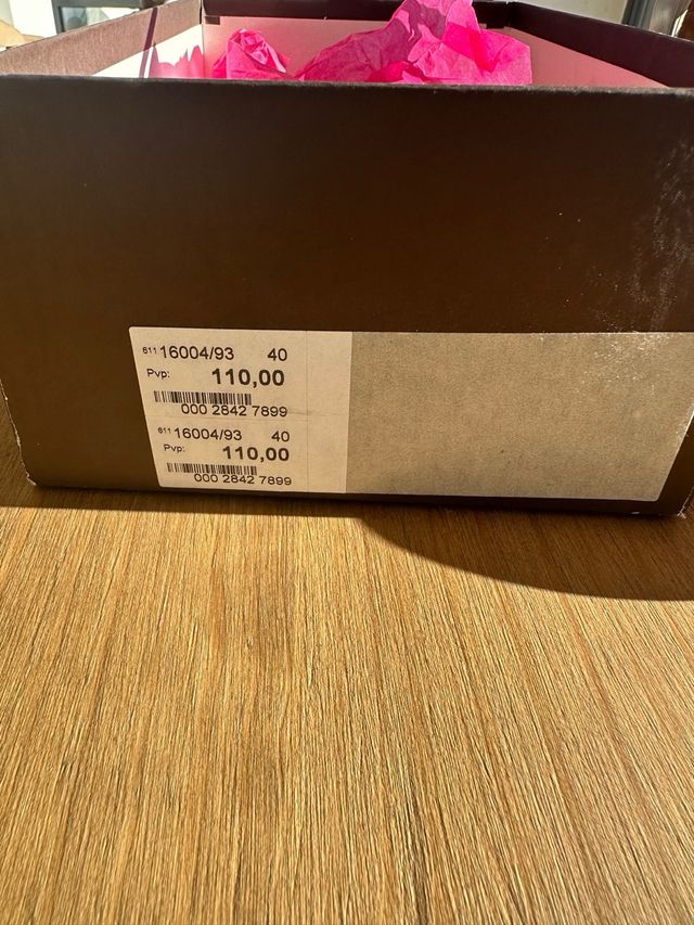 Zapatos tacón camilas T. 40