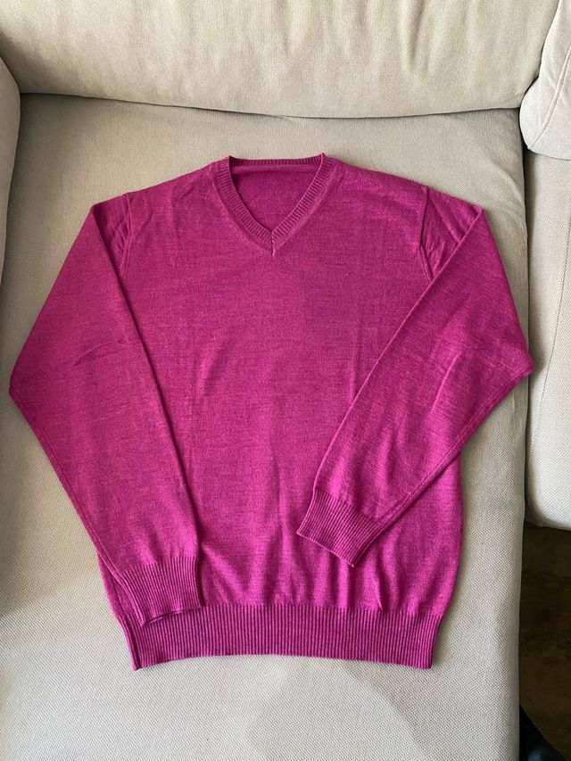 Jersey Zara Talla M Rosa