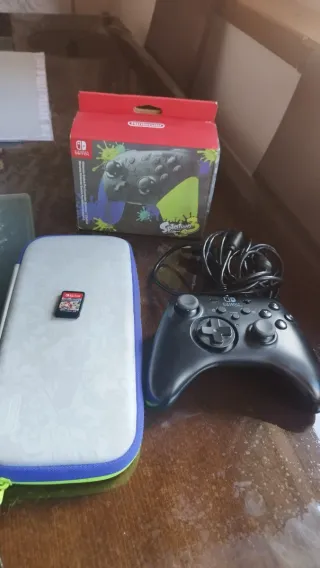 Nintendo Switch OLED Splatoon 3 + MK8