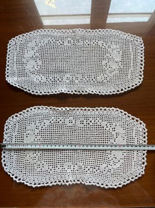 ganchillo hecho a mano