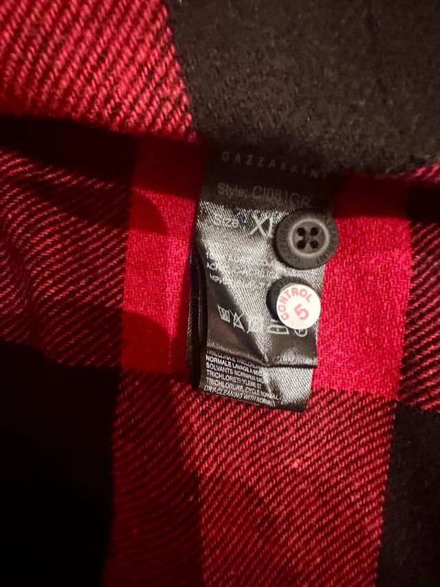 Camicia da uomo Gazzarrini in flanella morbida