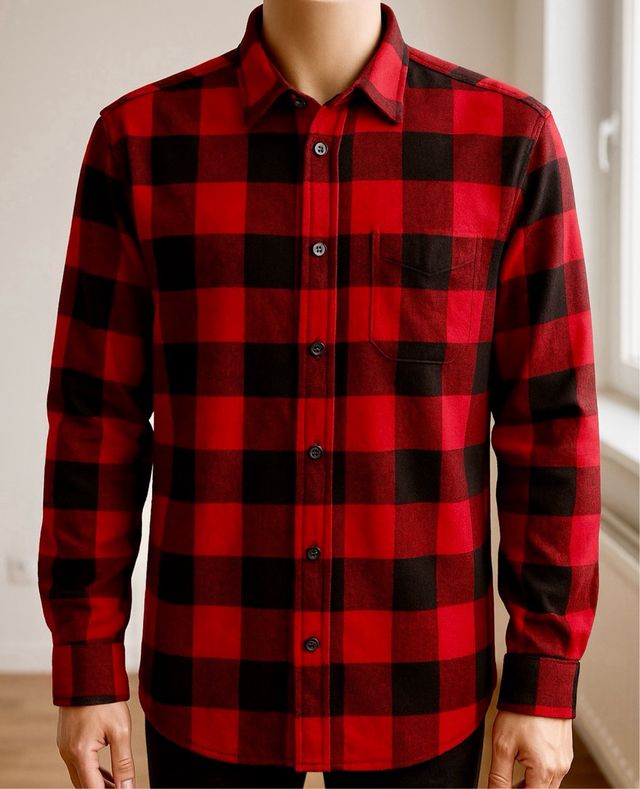 Camicia da uomo Gazzarrini in flanella morbida