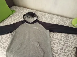 Sudadera Quiksilver Gris y azul
