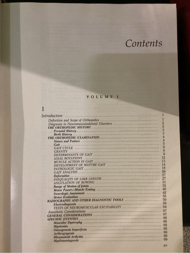 Pediatric Orthopedics, 4 volúmenes. Nuevo