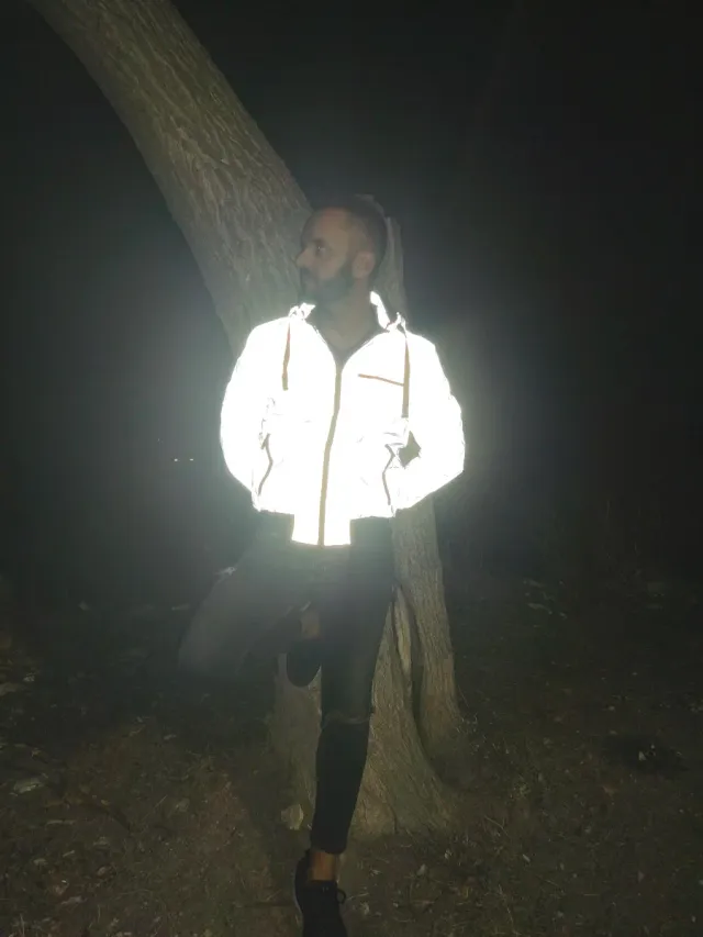 Chaleco acolchado negro