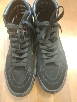 Vans  unisex Talla 40.5 Negras